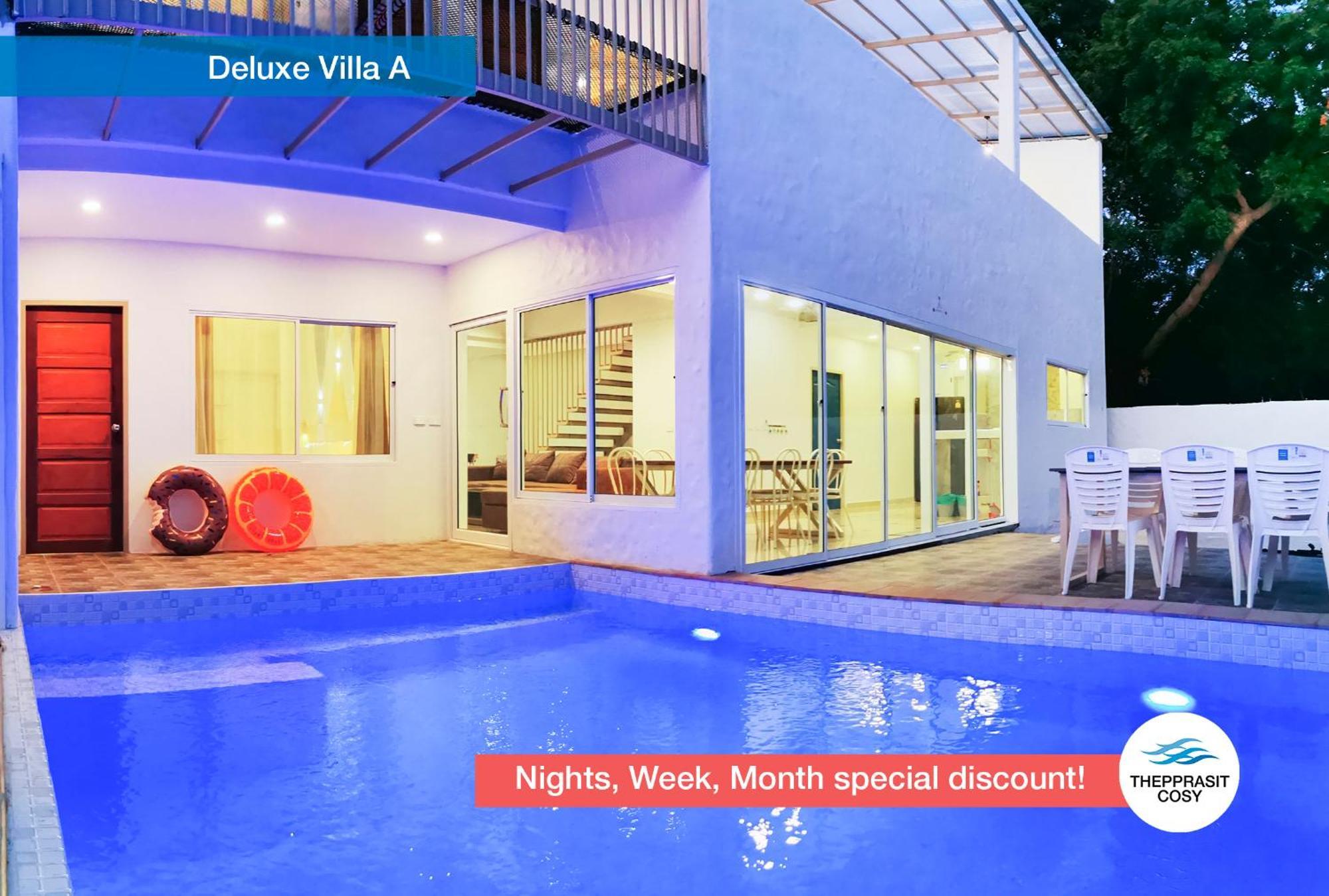 Villa Thepprasit Cosy Jomtien Beach Esterno foto