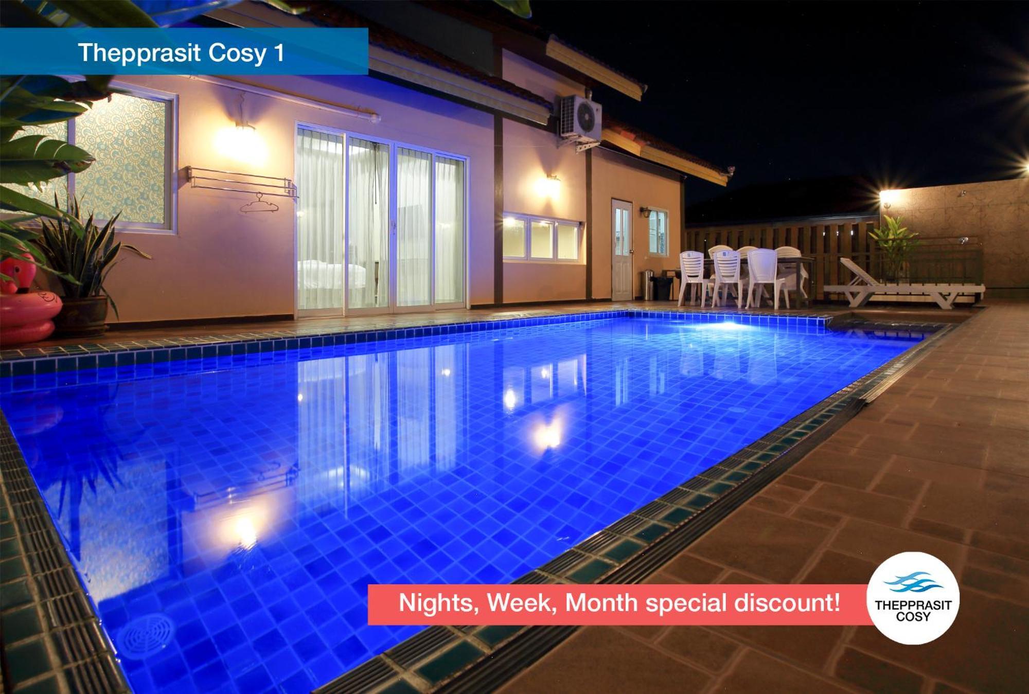 Villa Thepprasit Cosy Jomtien Beach Esterno foto